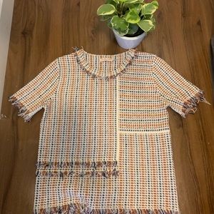 Tory Burch Fringe Top